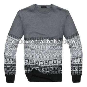 13STC5084 crewneck pull pull en jacquard pour homme